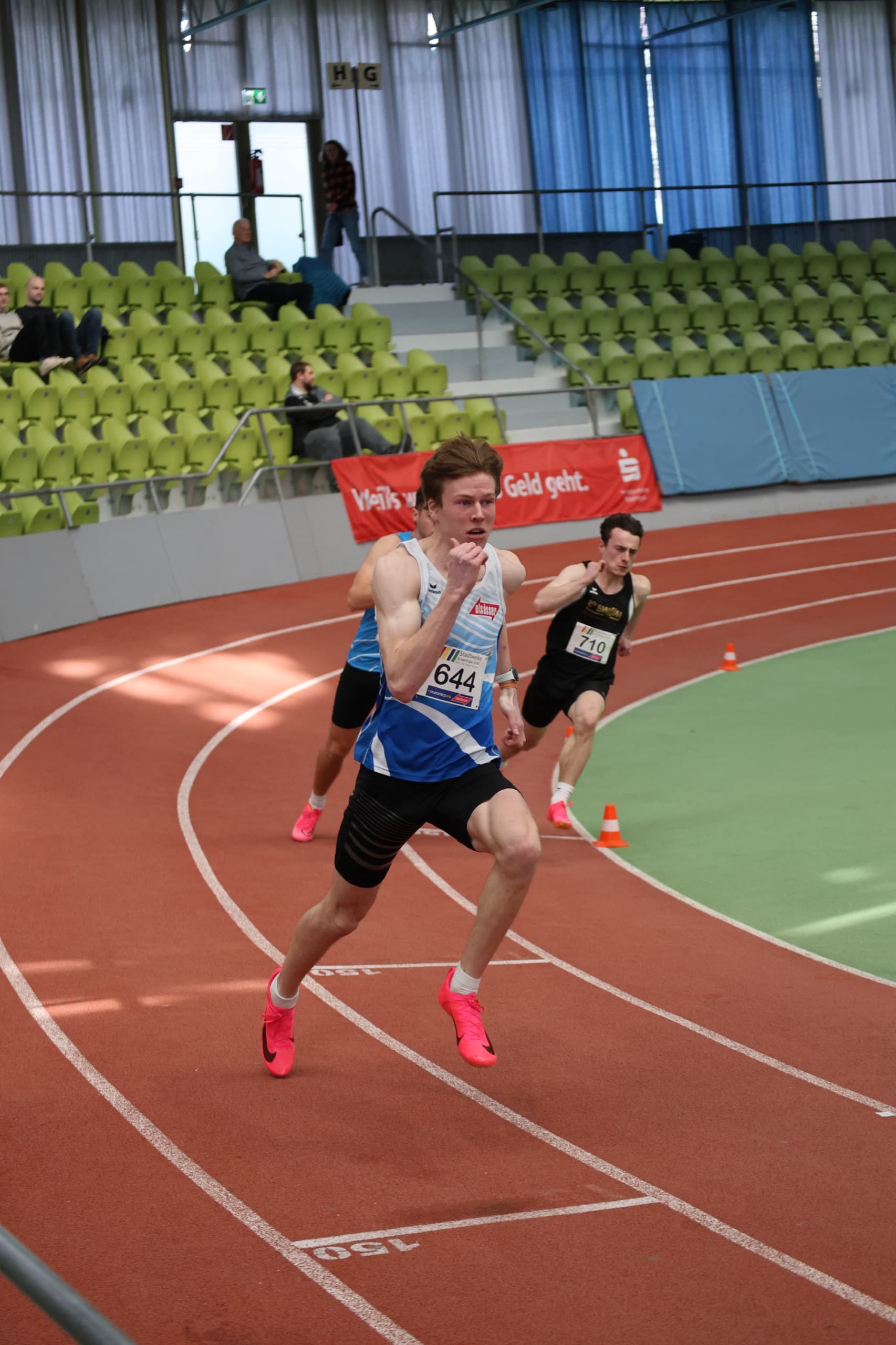 Florian Burkhardt im Leichtathletik-Wettkampf